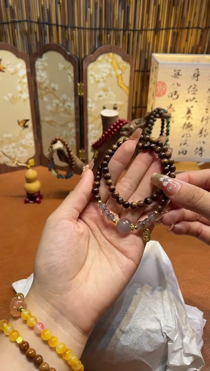 非洲檀香手串/手链沐兮手串撤柜闪购链接（多样性发其一）￥