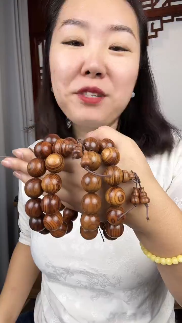 木沙漠铁卡1.9单圈手串