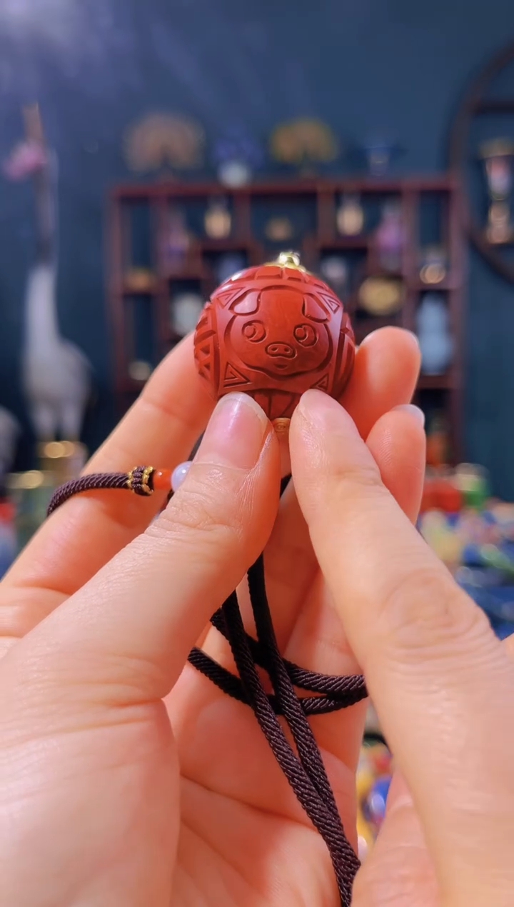 【闪购商品】非遗技艺 雕漆项链 财