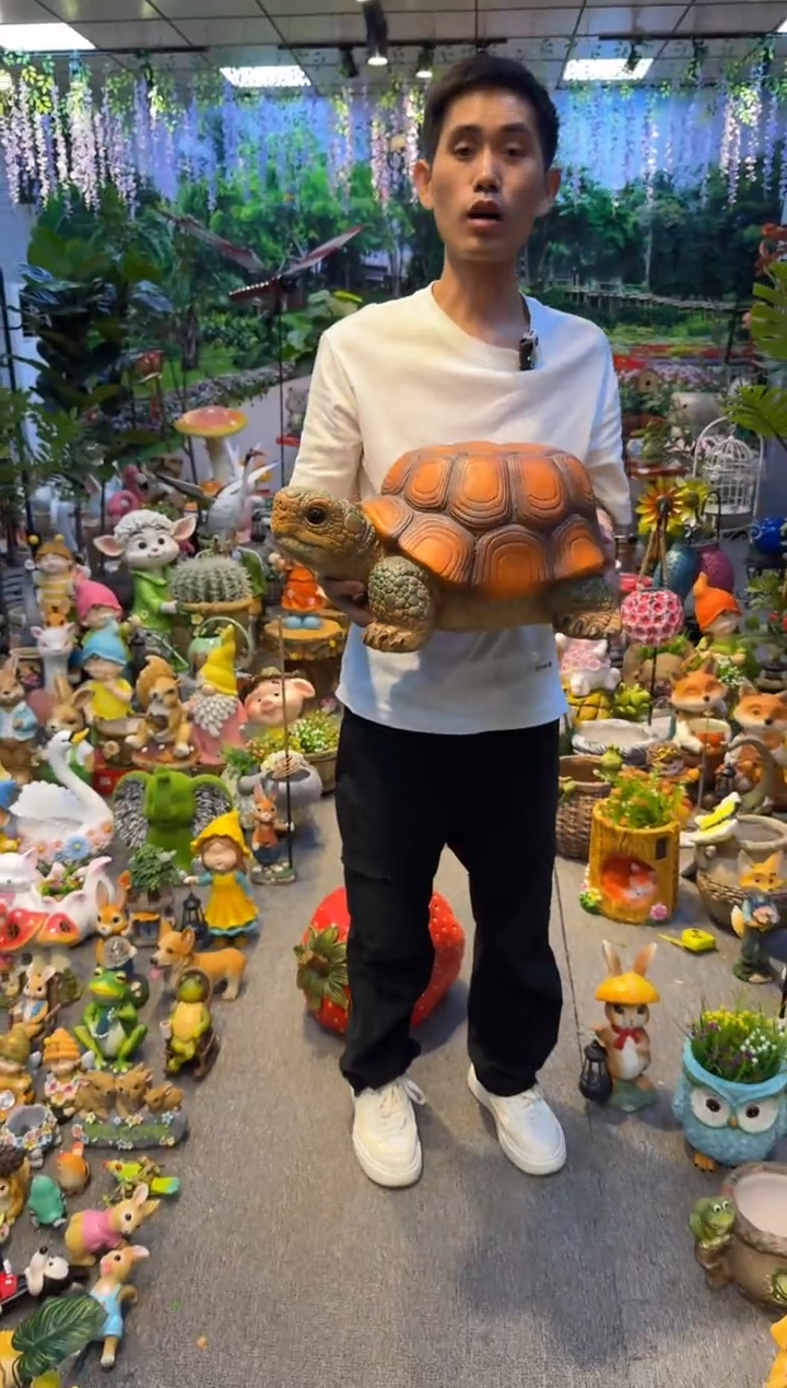 无花朵花园庭院摆件&00&