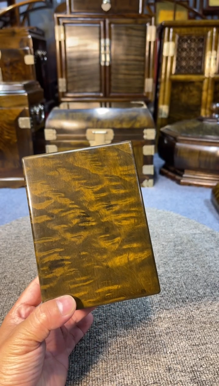 乌木类成套家具收纳盒 