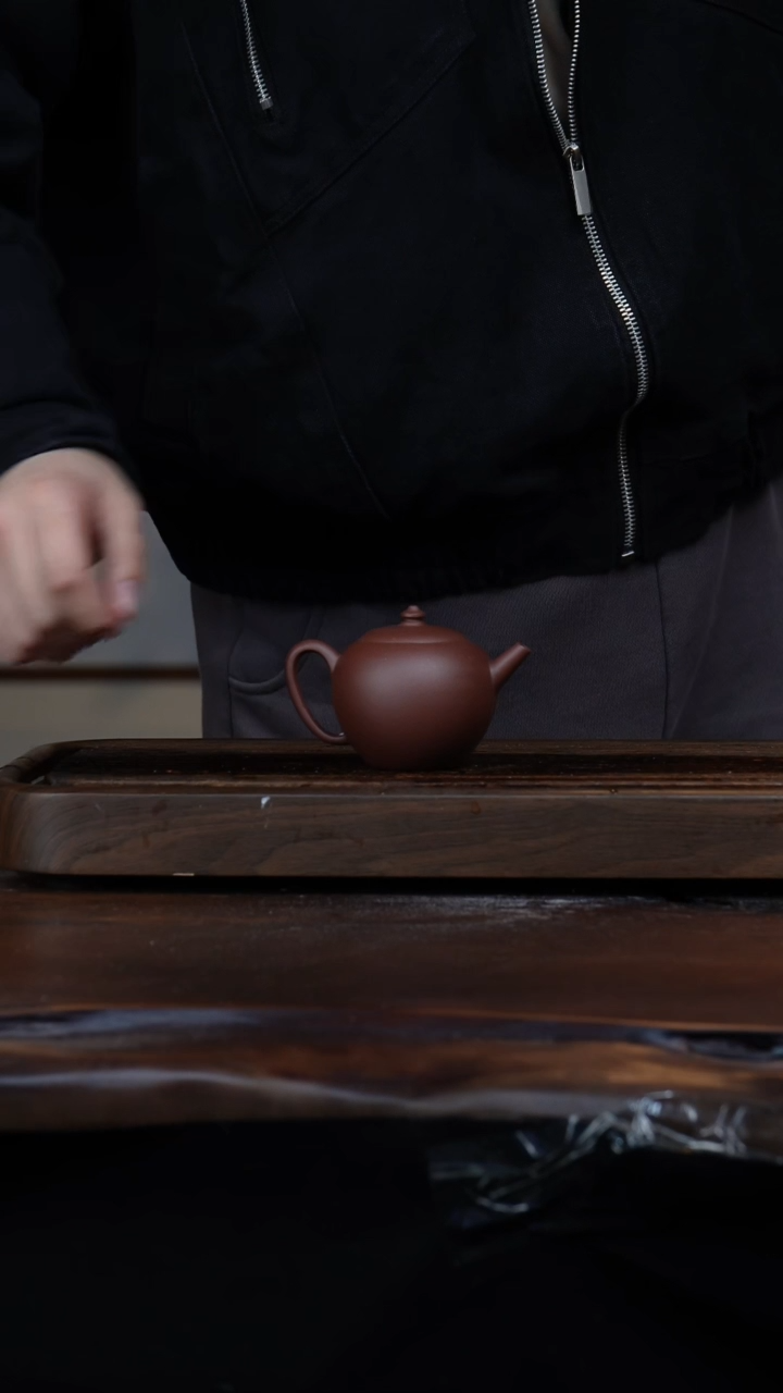 【闪购商品】紫砂茶壶自营底槽青隐元一式