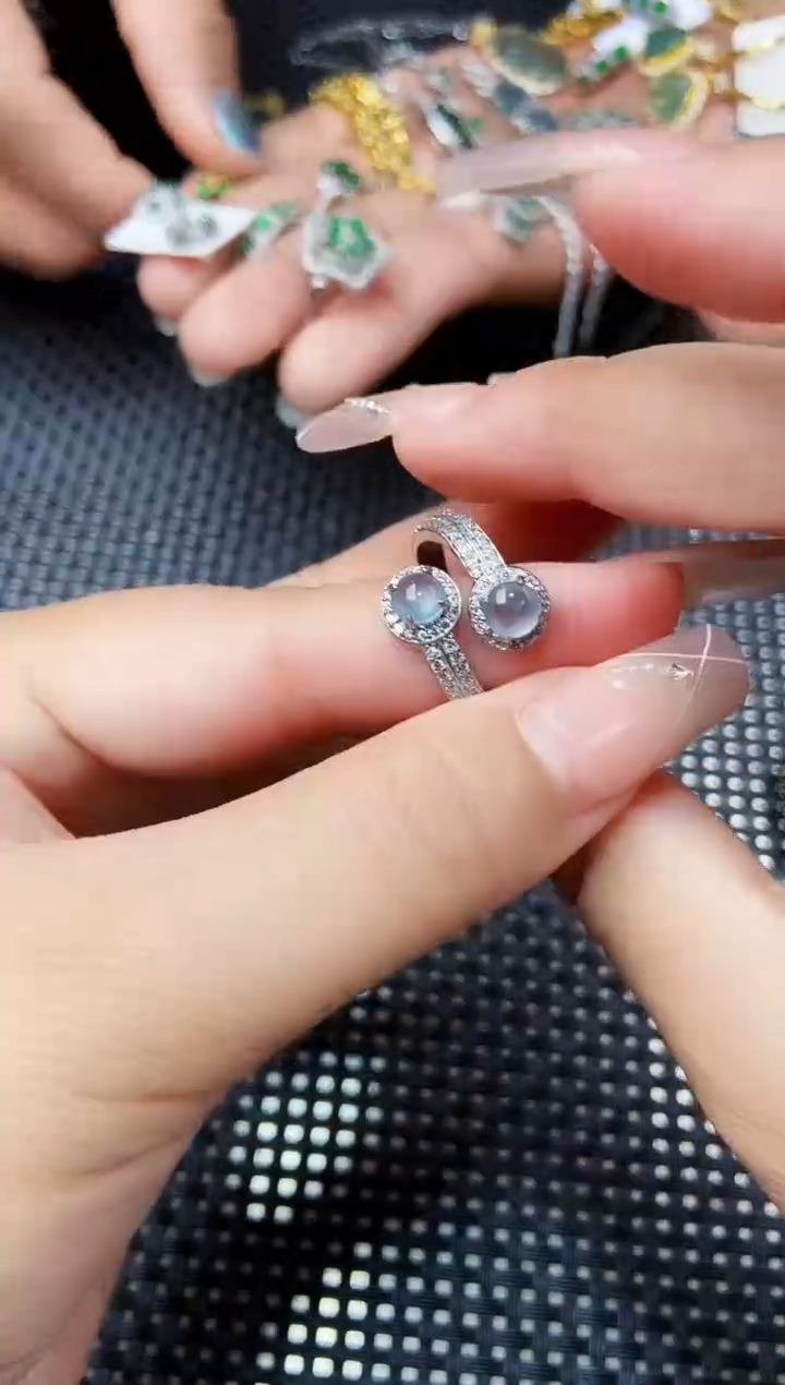 【闪购商品】翡翠未镶嵌戒指111111111