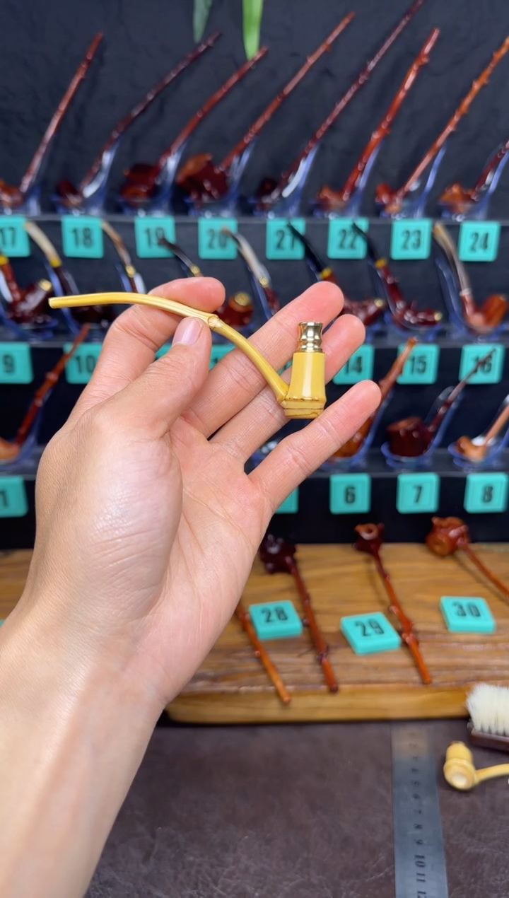 一物一图檬子木手工香烟嘴