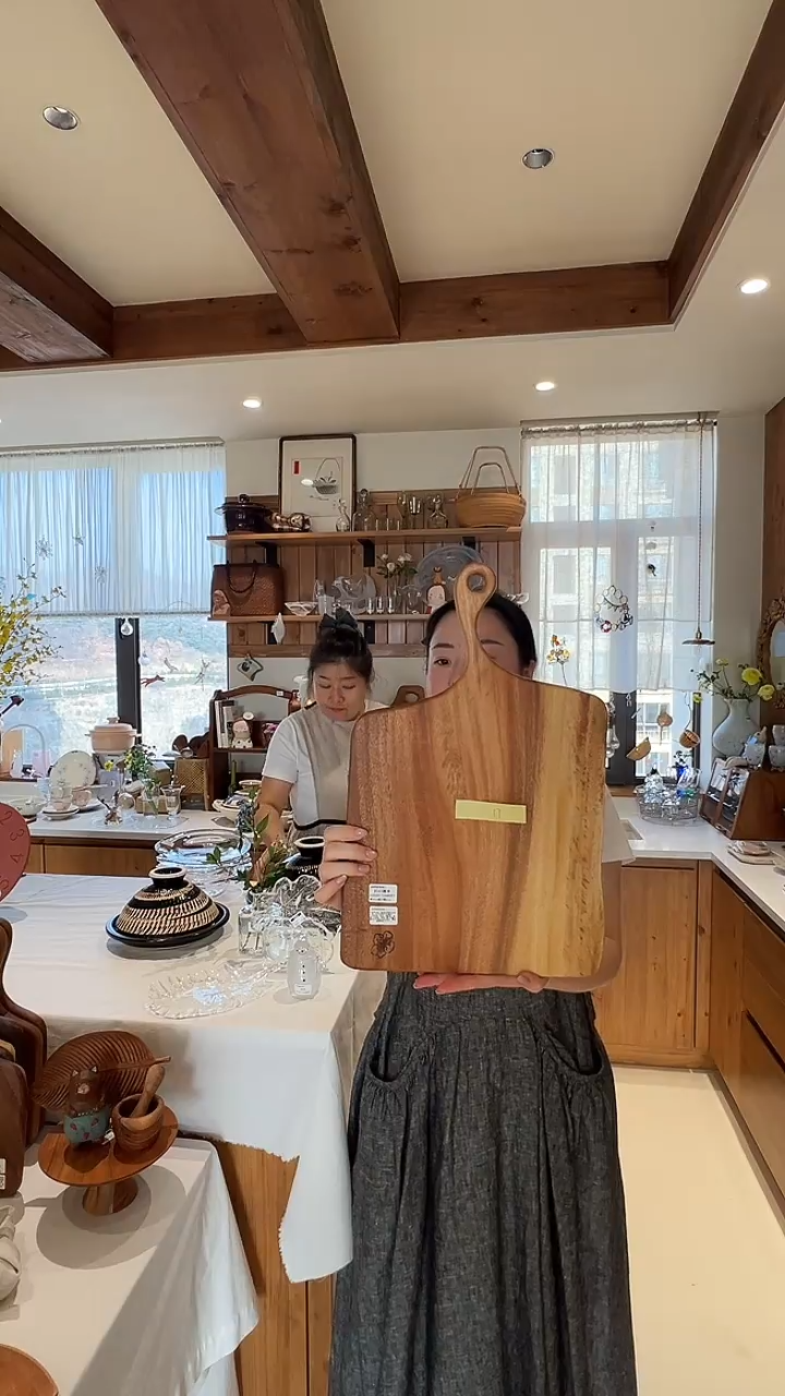 茶道摆件0000菜板中号17号