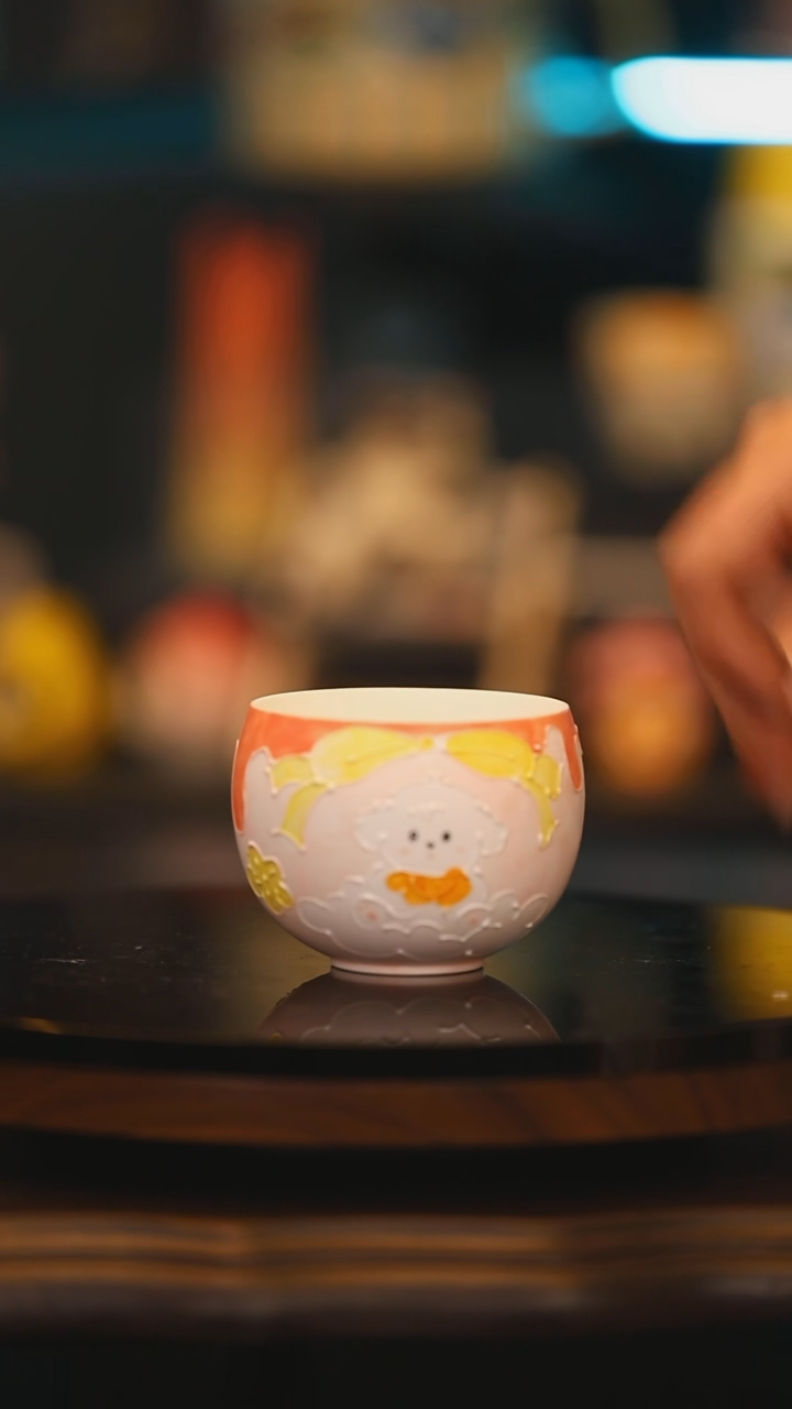 【闪购商品】摆件景德镇高温釉下彩绘设计师款