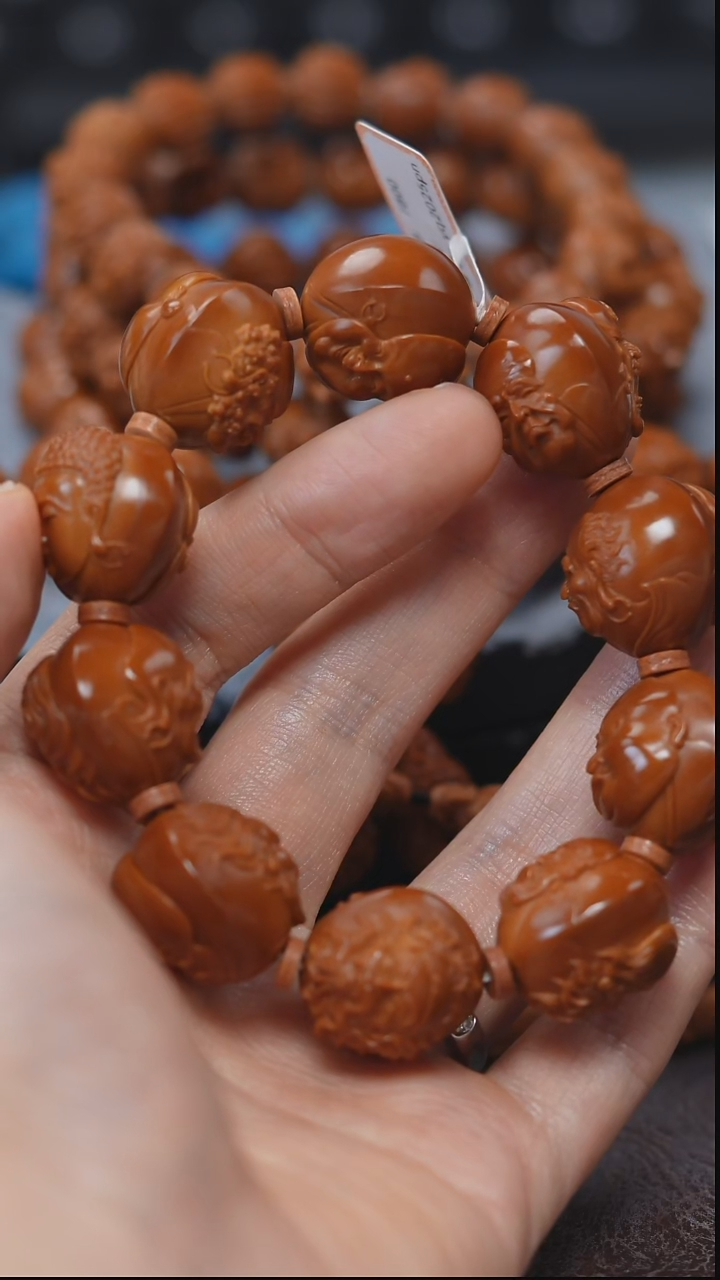 手串/手链橄榄核孙*粟橄榄核手串