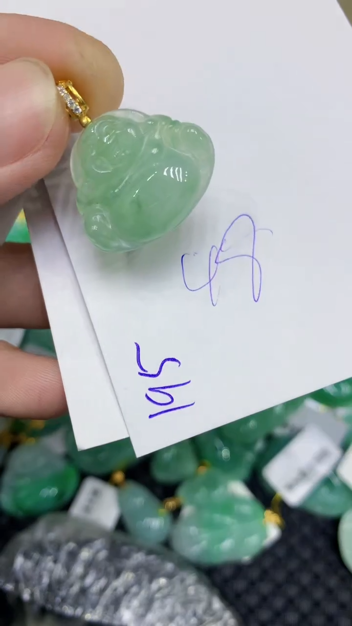 颈饰未镶嵌翡翠缅甸A货翡翠