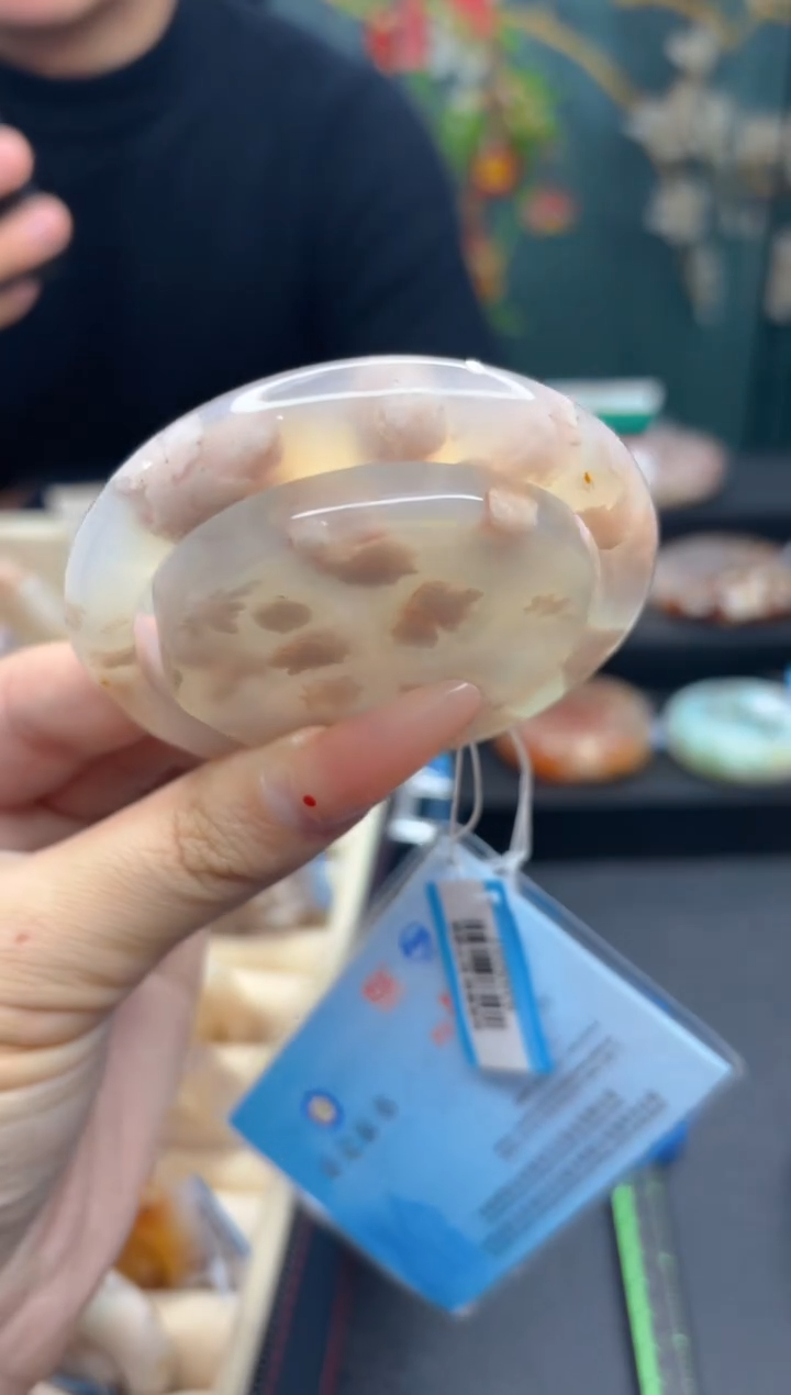 【闪购商品】石英质玉手镯未镶嵌511（55圈赠送镯心）