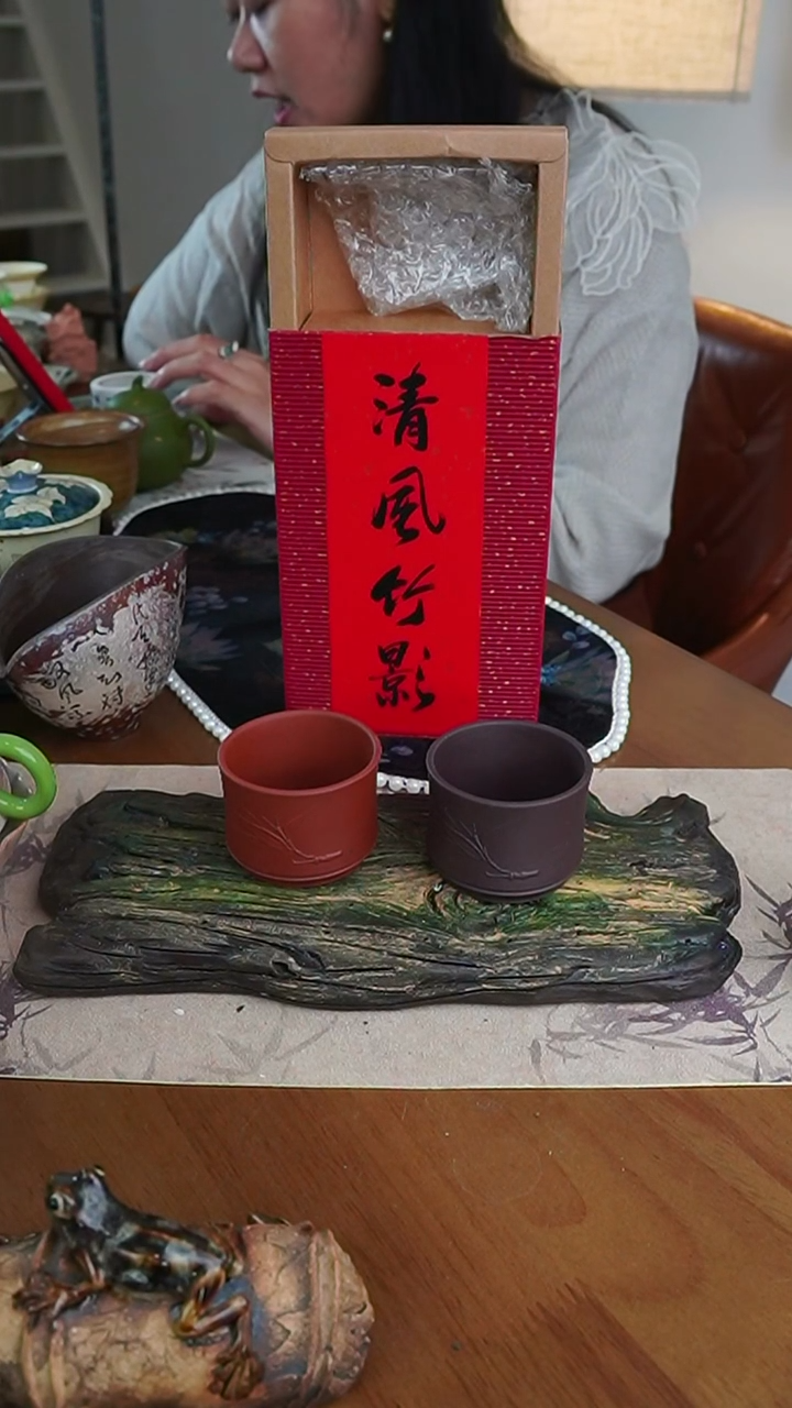 茶瓷物语制砂礼盒杯