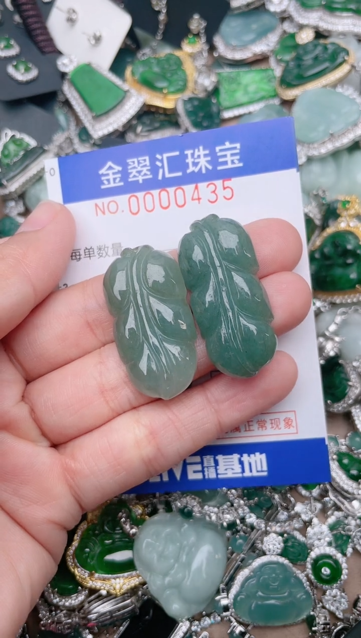 【闪购商品】翡翠颈饰未镶嵌435.....1