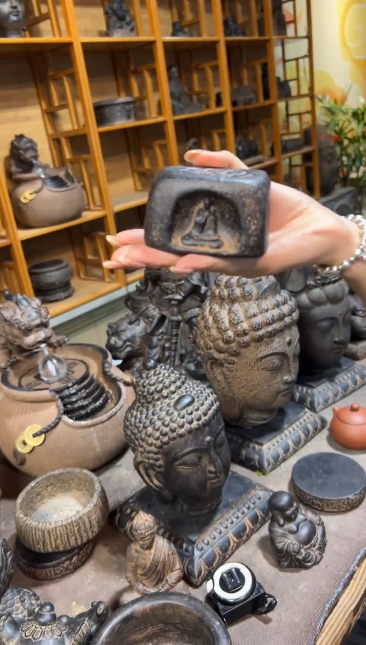 陶土【火山泥】四面佛香插