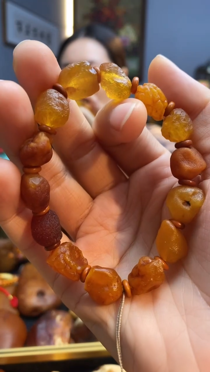 手串琥珀未镶嵌手串