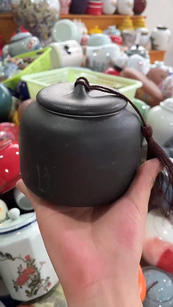 陶瓷茶叶罐密封罐防潮罐陶瓷茶叶罐密封罐防潮罐