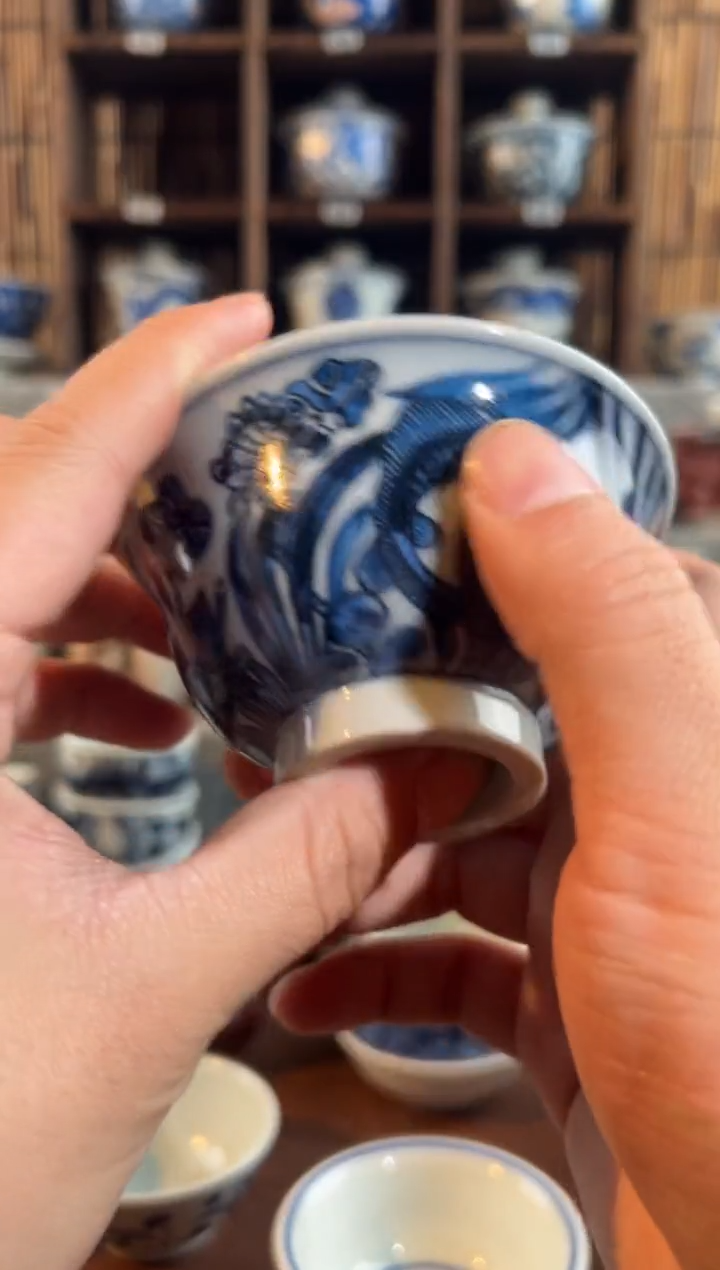 天禄言瓷全手绘茶器2290