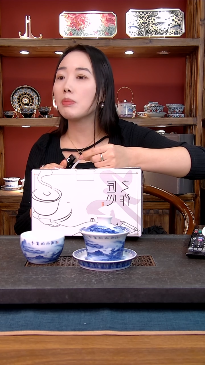 礼盒款2件套 白瓷陶瓷茶具