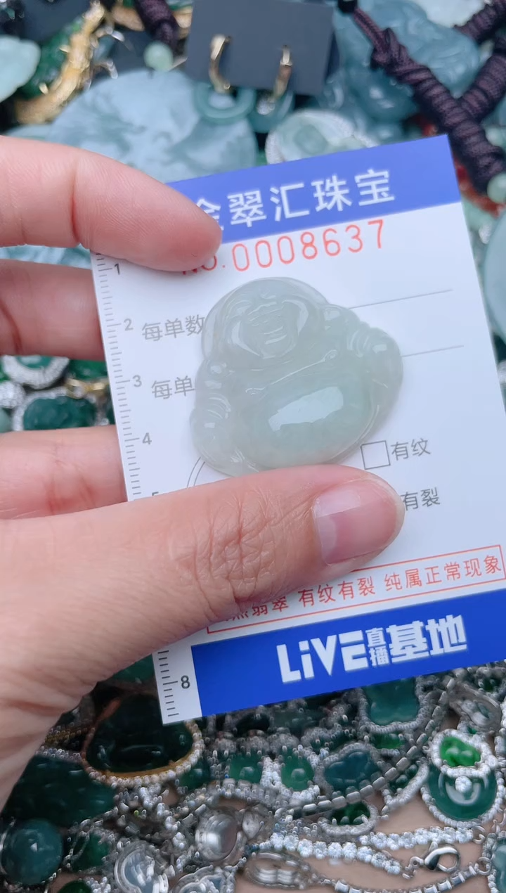 【闪购商品】翡翠颈饰未镶嵌8637.....1