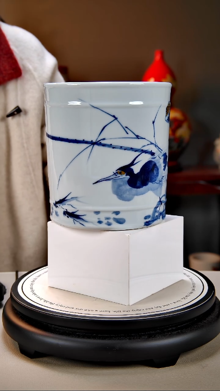 摆件陶景德镇手绘陶瓷37