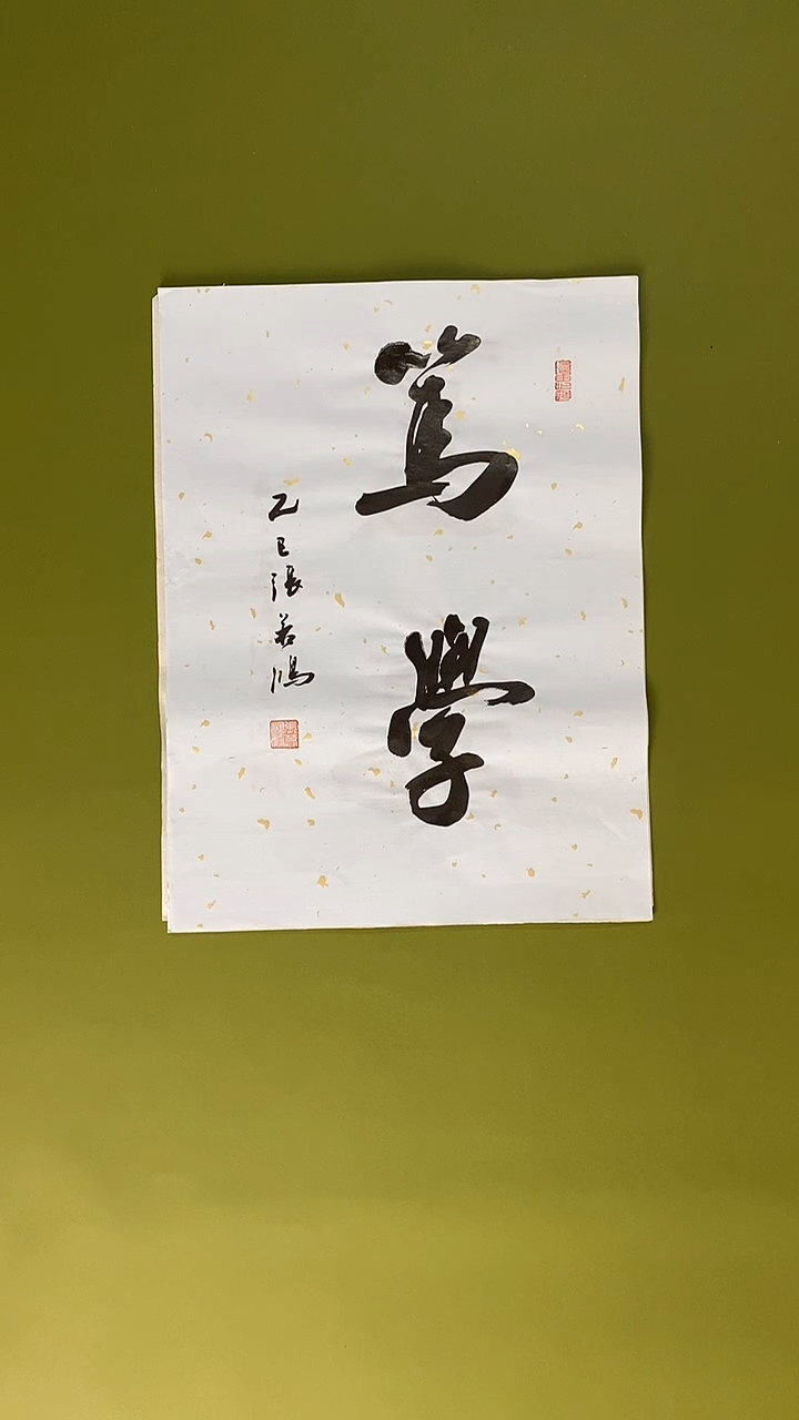 书法书法 张若鸿 尺寸34cm*45cm