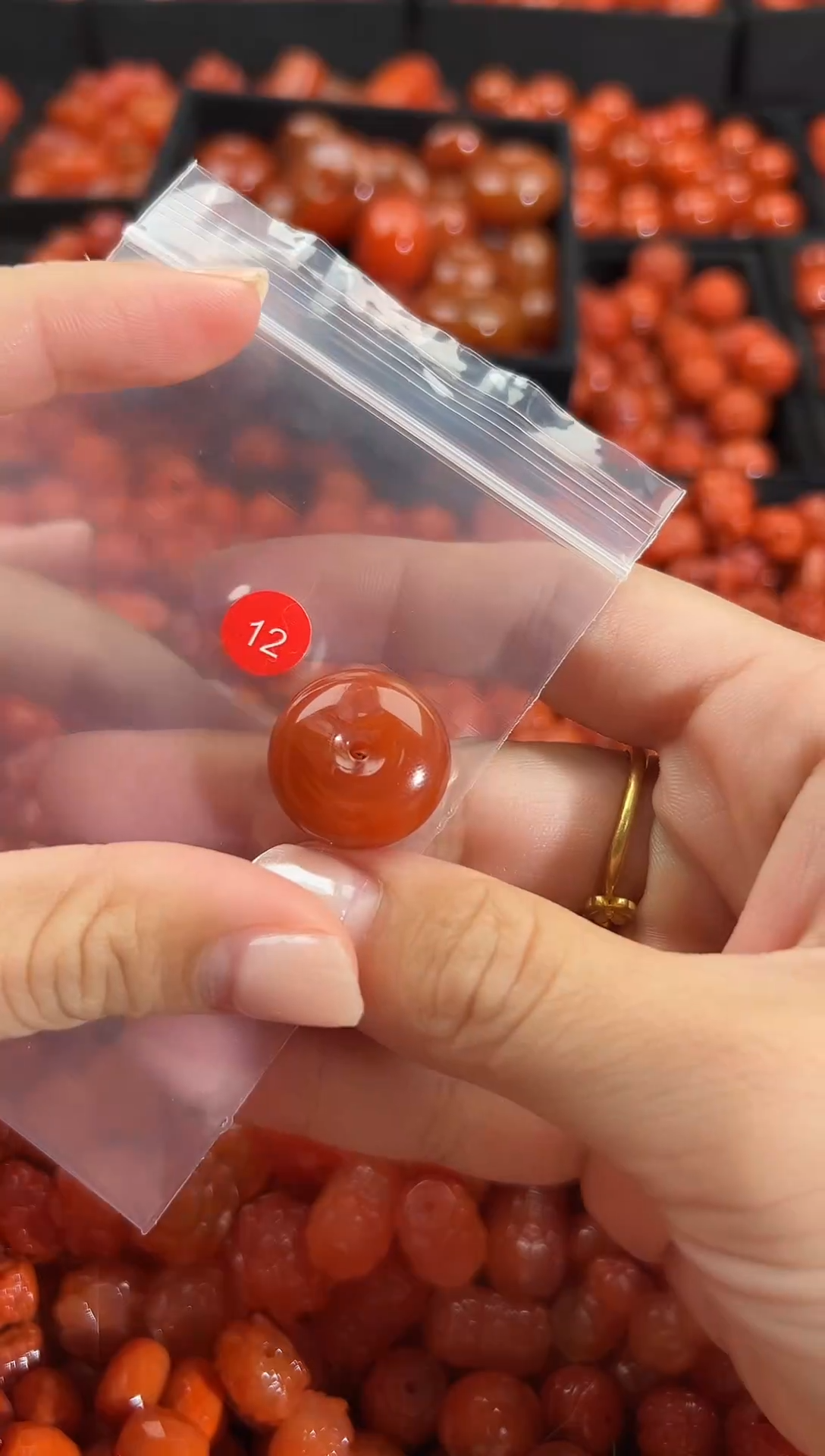 颈饰未镶嵌南红玛瑙1