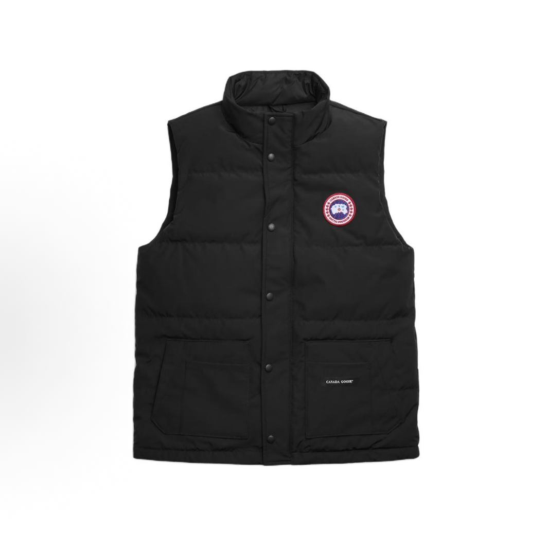 CanadaGoose加拿大鹅Freestyle系列红标羽绒马甲 黑色2054M