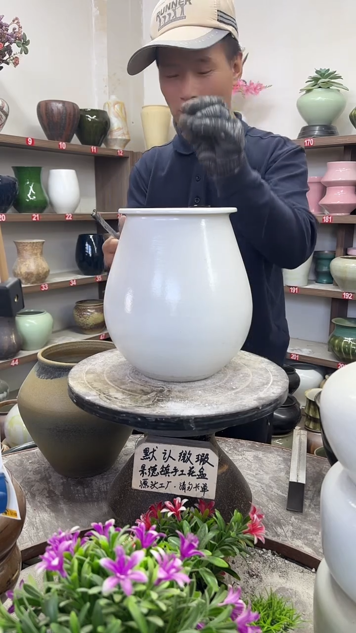 12月1号-高22口13瑕-花盆