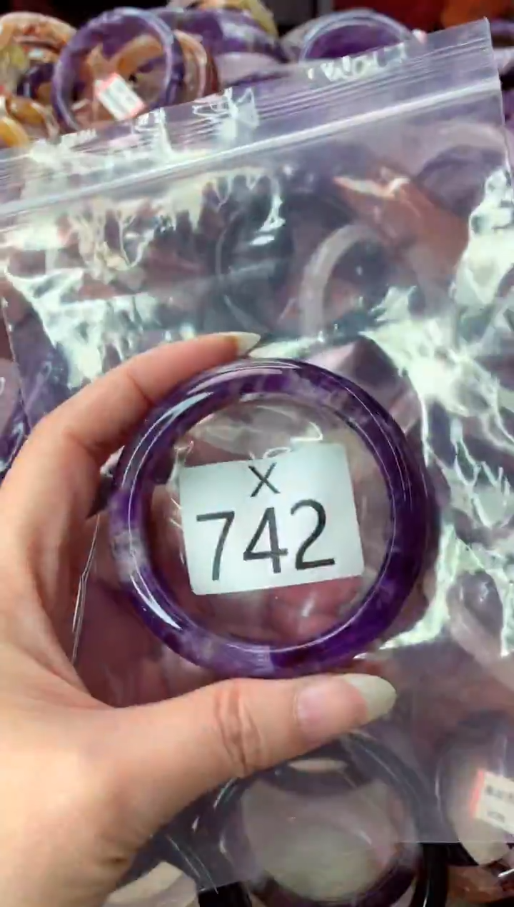 未镶嵌手镯水晶X742-53