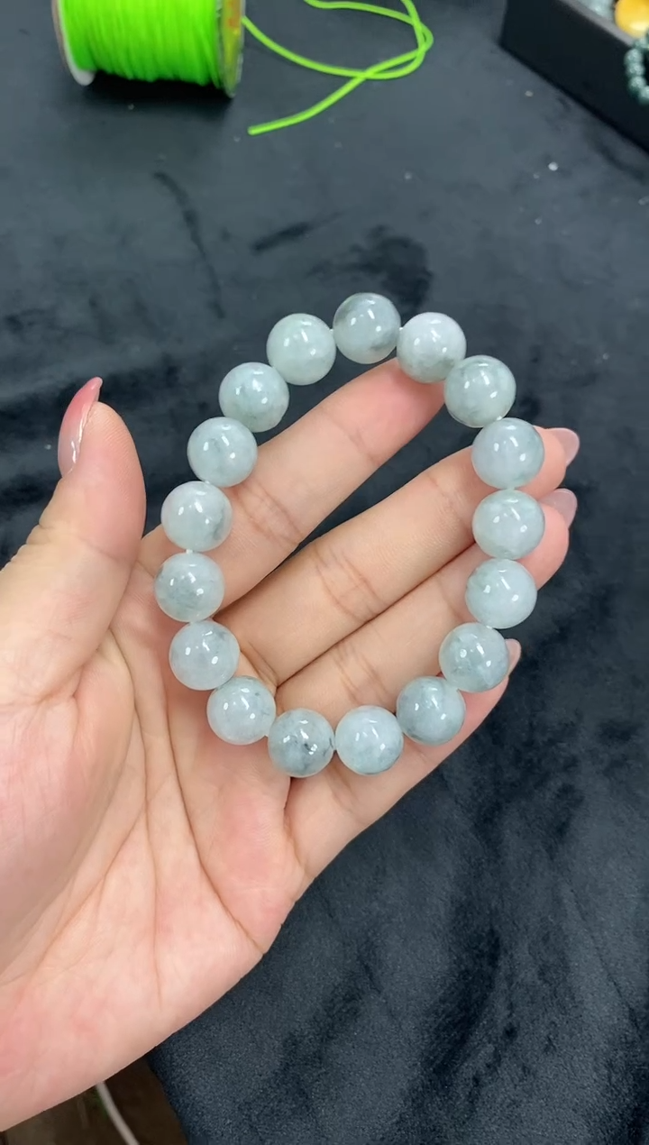 项链未镶嵌翡翠天然翡翠手串