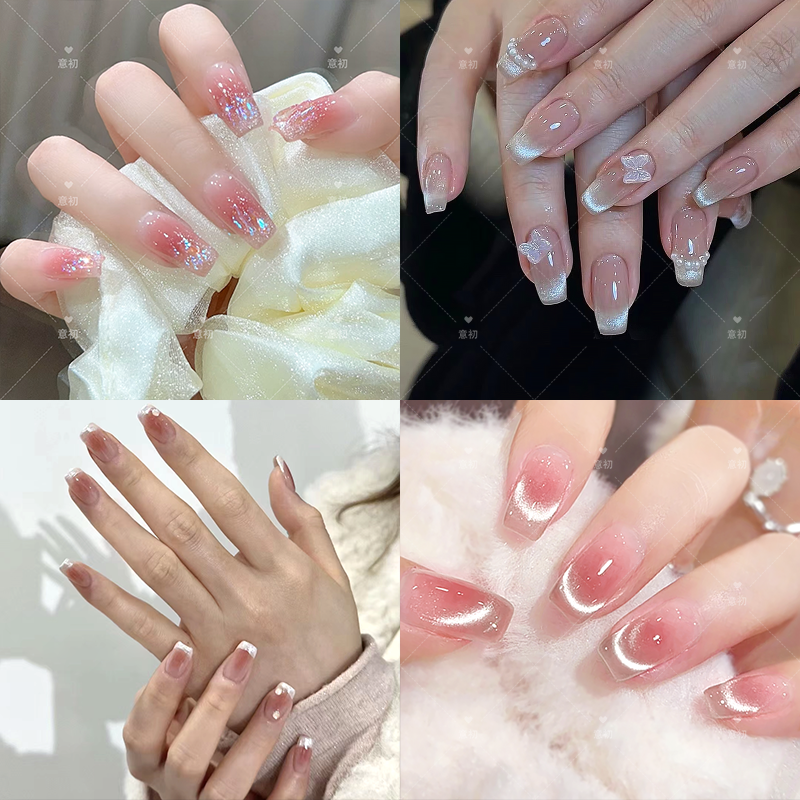 【下单备注编号】美甲穿戴甲款式多样默认微瑕百搭款纯手工制作甲片