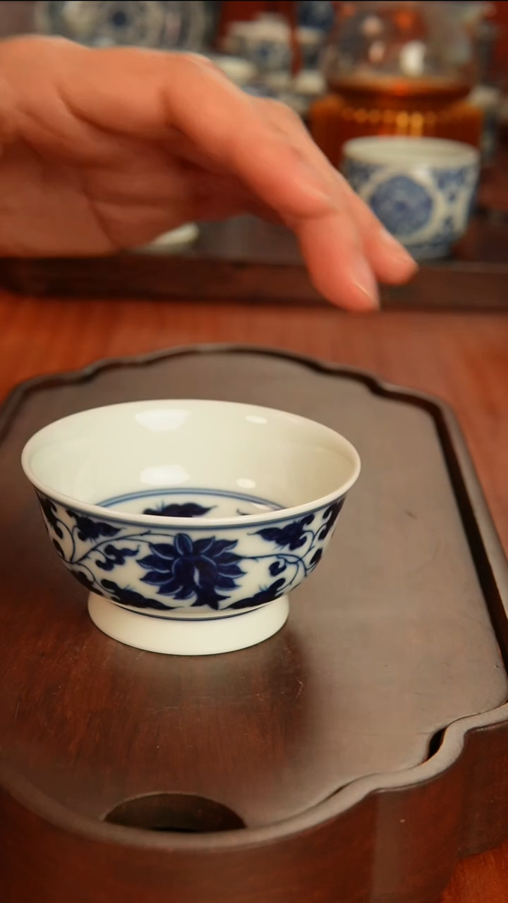 【闪购商品】景德镇镹曰手工手绘柴窑茶具