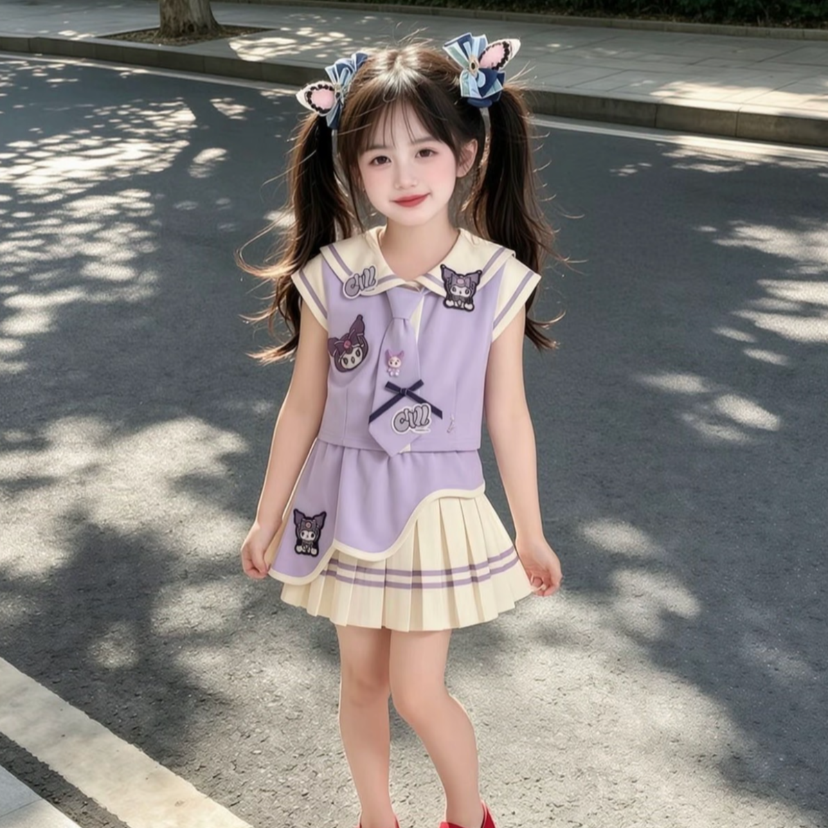 SUger Yuu汉服女童套装【库洛米两件套】