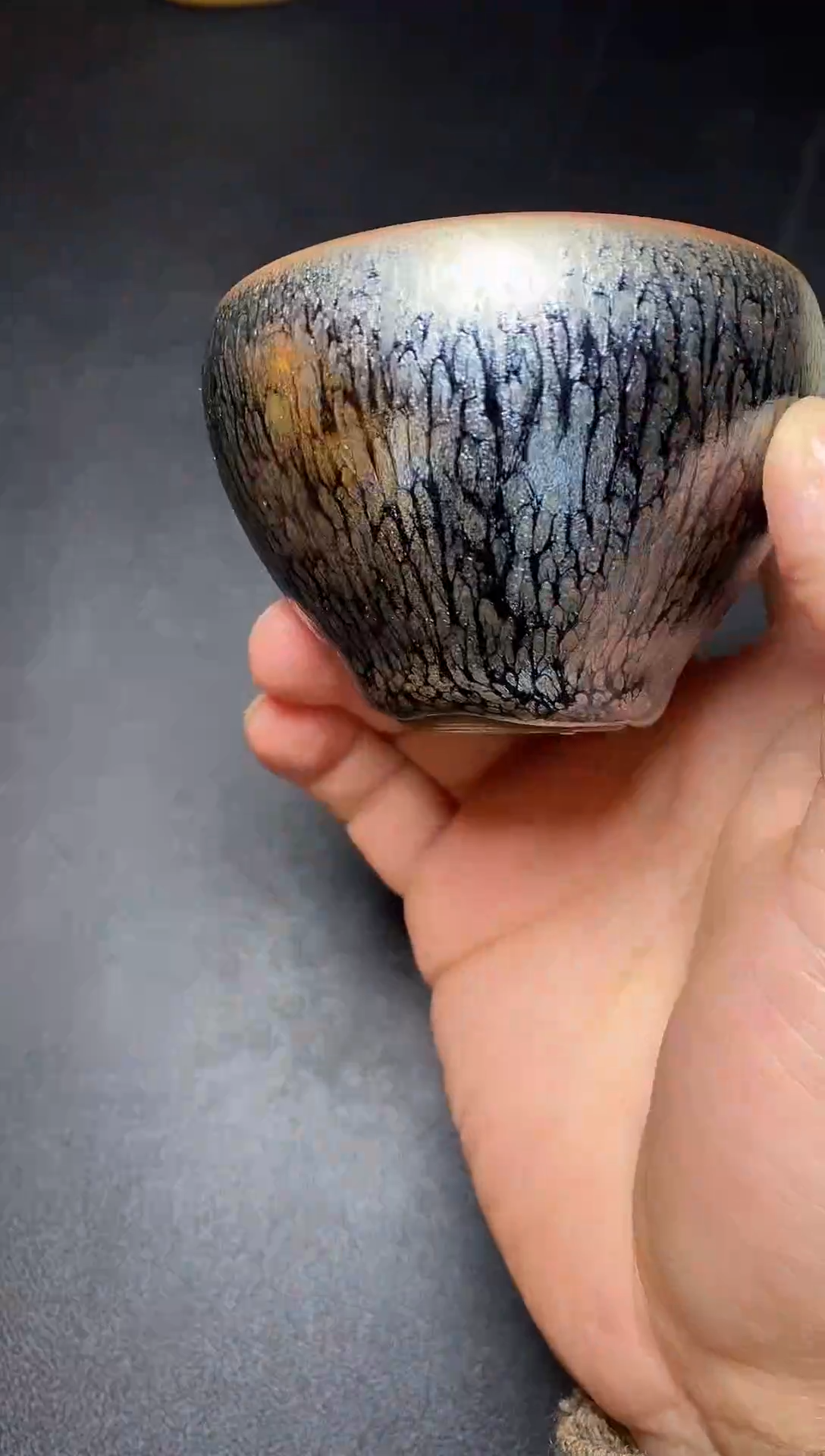 茶盏建窑建盏主人杯07