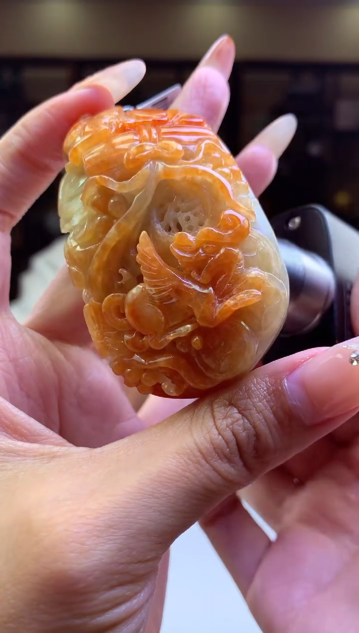 【闪购商品】定制翡翠未镶嵌挂件发货（拍一发一）