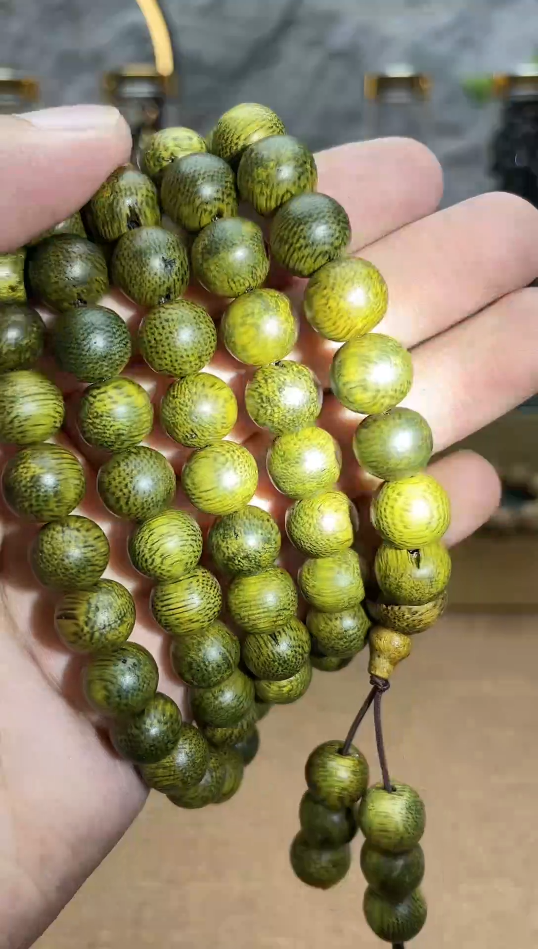 【闪购商品】阴沉木手串/手链绿奇手串367