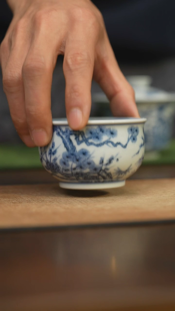 【闪购商品】杯柴窑青花破价福利