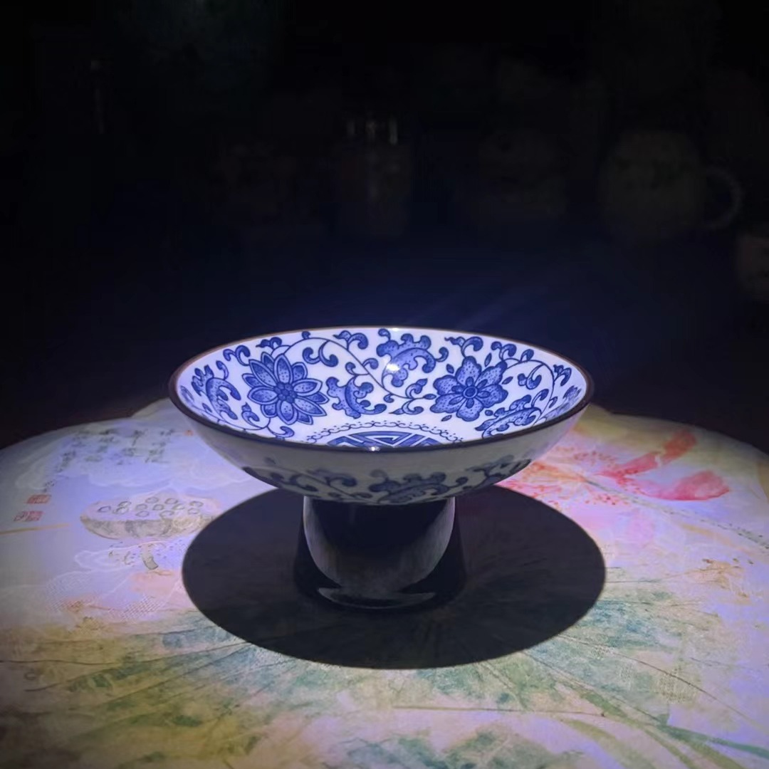 G1413青花点心盘