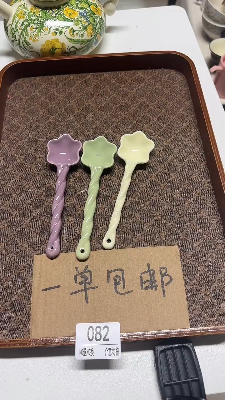 陶瓷手柄款微瑕四单包邮082