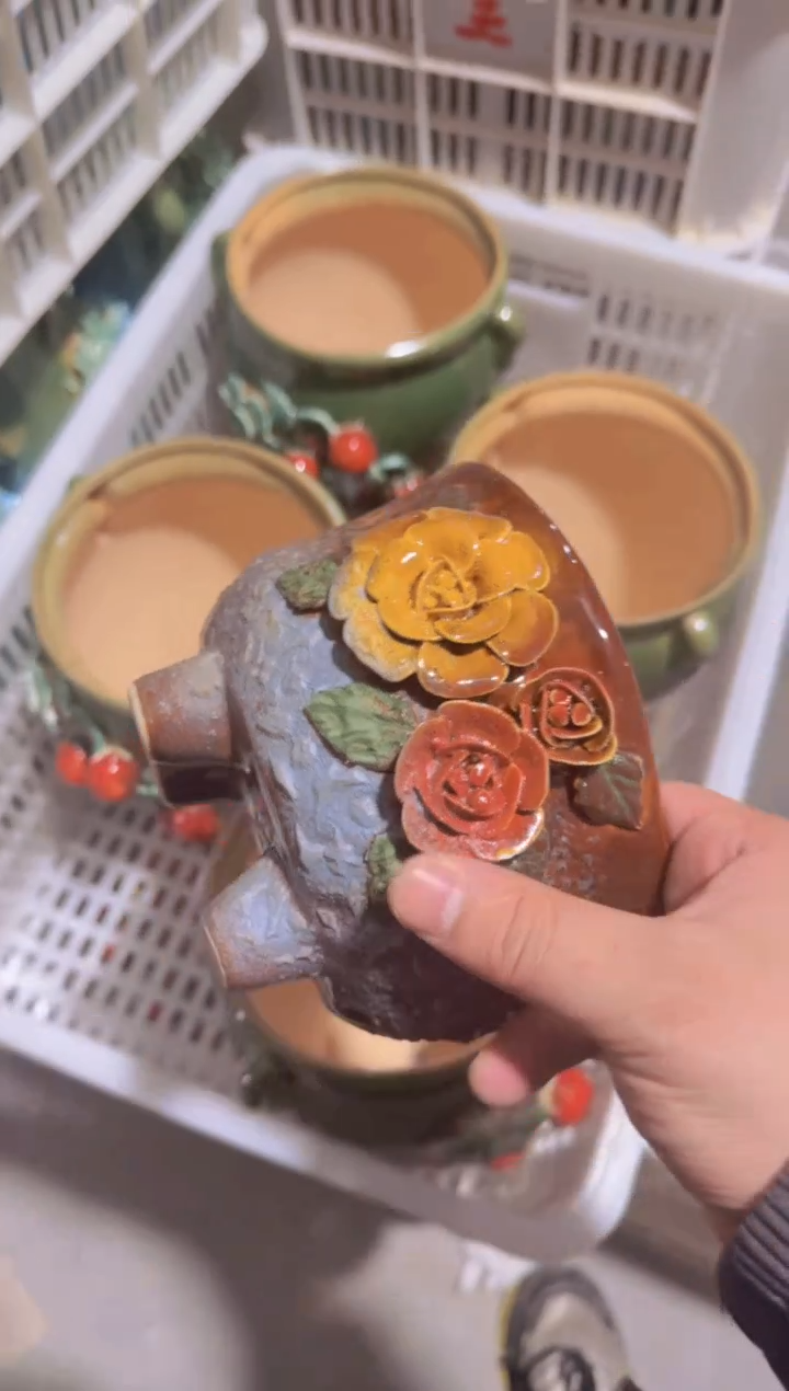 【闪购商品】紫砂花盆凑九块包邮