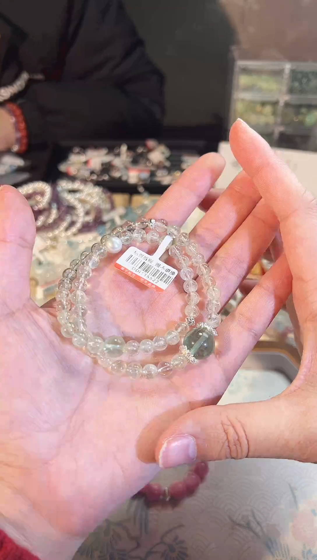 【闪购商品】水晶手链未镶嵌Q744手串