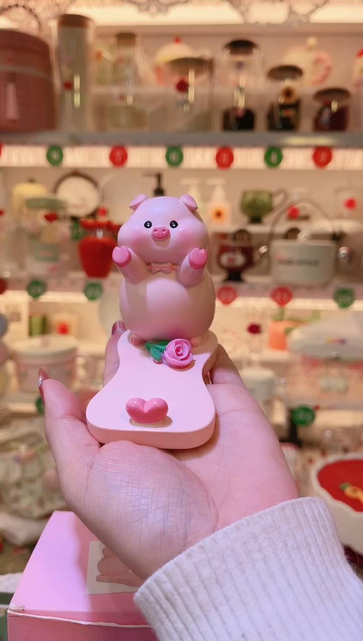 屁屁猪手机支架——手工制作品质好！