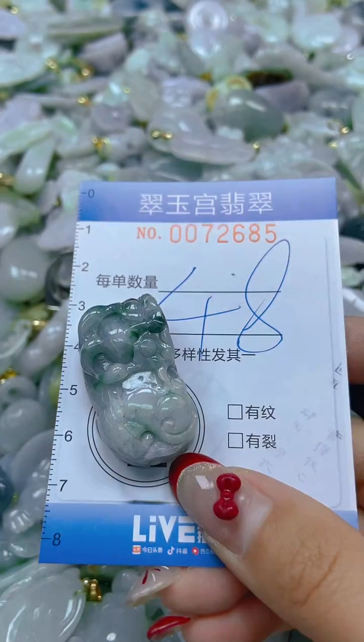 【闪购商品】翡翠颈饰未镶嵌闪购0072685