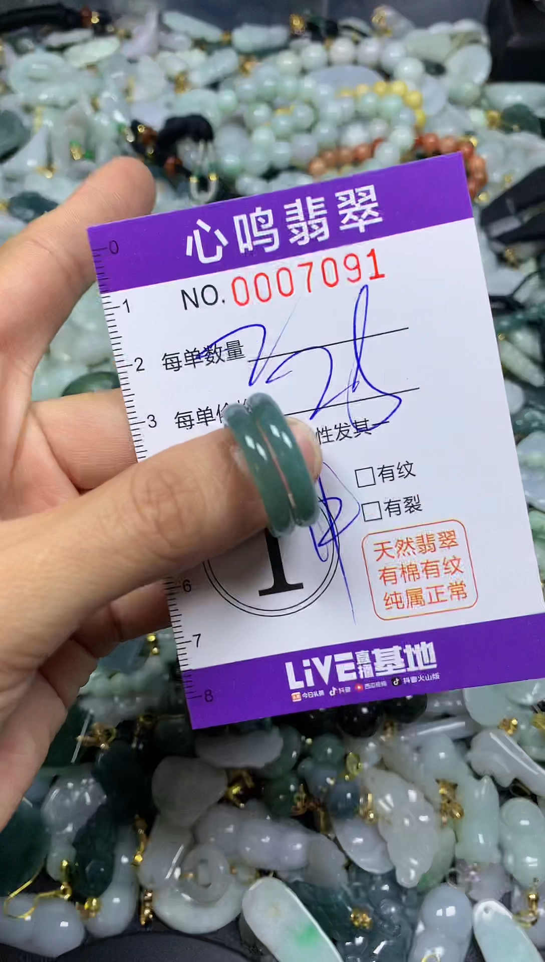 【闪购商品】翡翠颈饰未镶嵌闪购007091