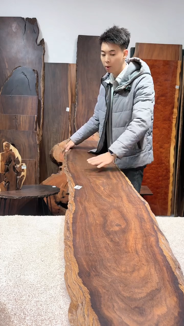 【闪购商品】风车木（黑檀木）尺寸·208*37*2.2编号364