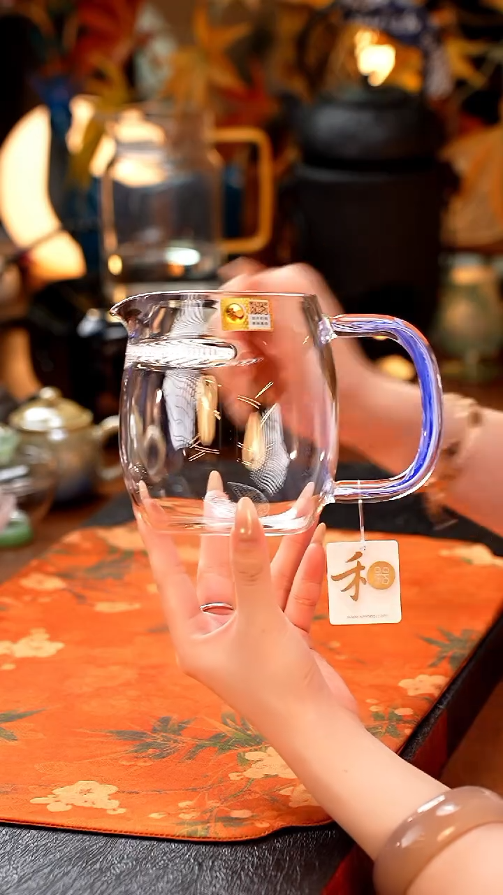禾器/澄然煮茶器/凤尾幽蓝