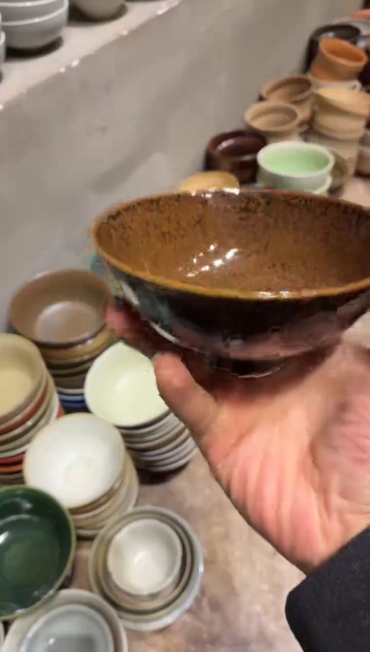 瓷片左*843冀州窑高足碗1个