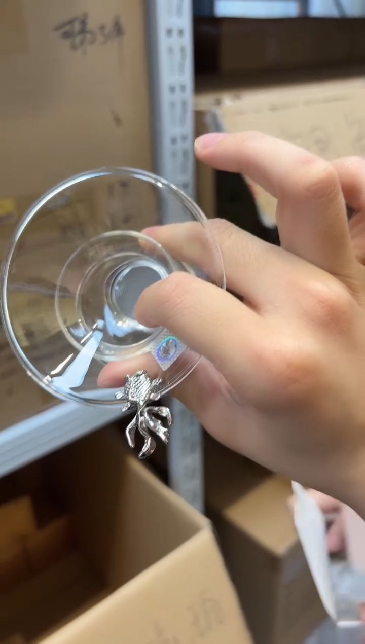 禾器-银鱼茶漏-不锈钢