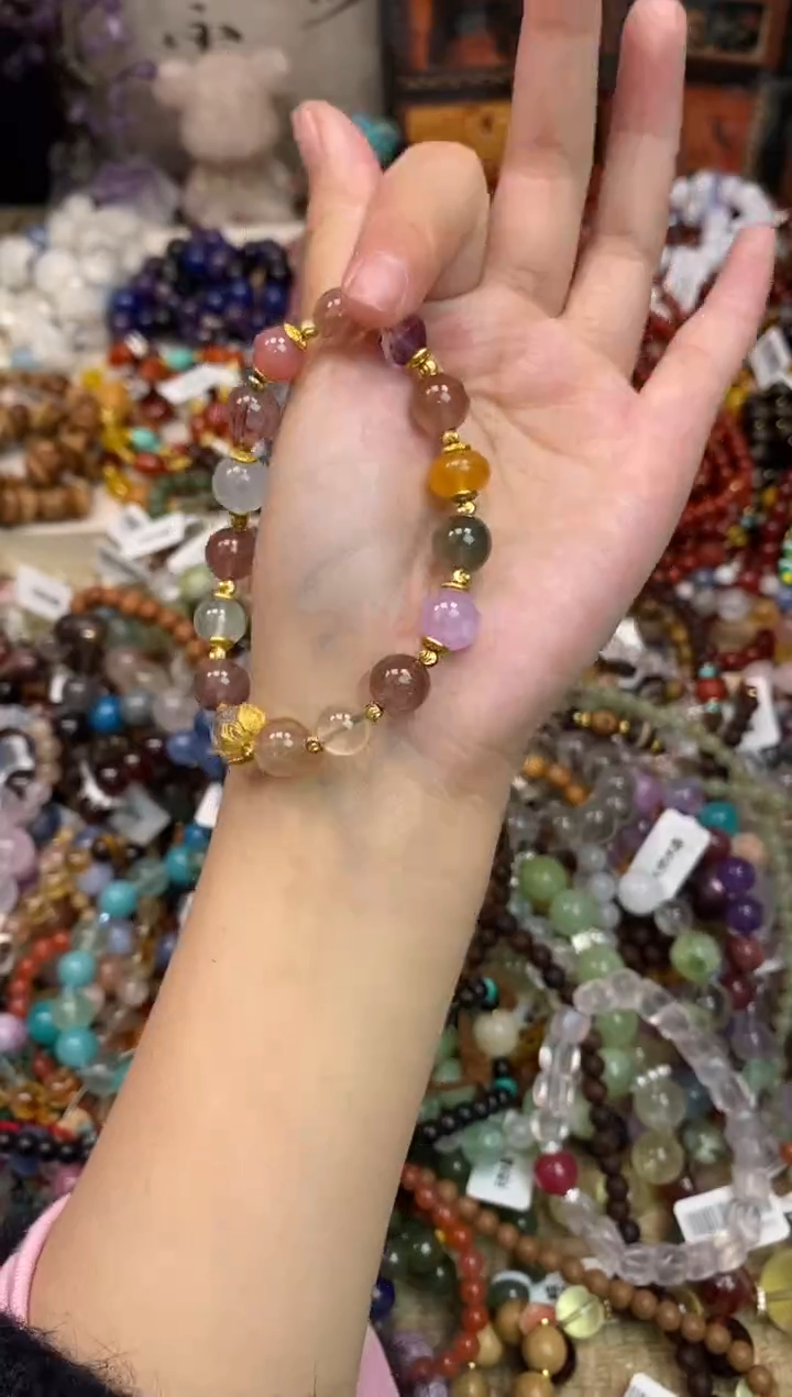 未镶嵌手链水晶468