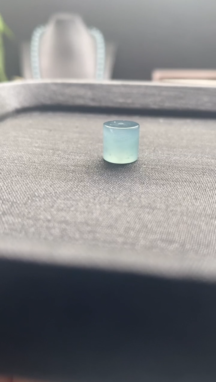 未镶嵌手链翡翠散珠卡9+MM桶珠