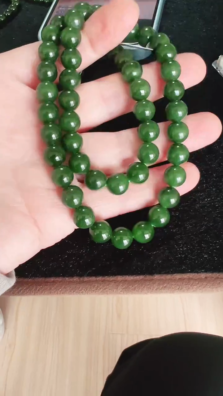 项链未镶嵌和田玉（碧玉）10