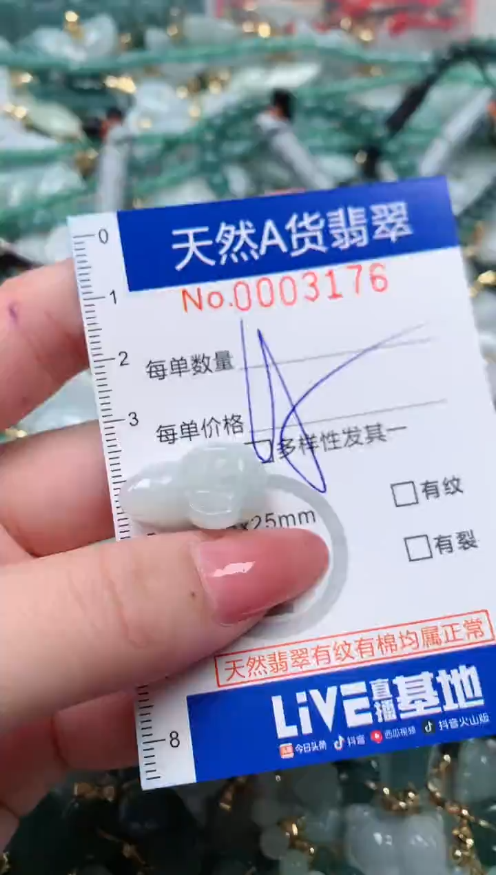 【闪购商品】翡翠颈饰未镶嵌00003176